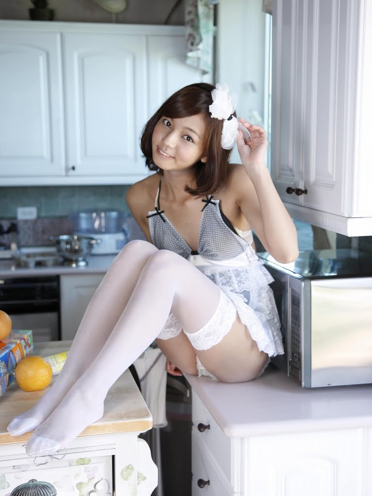 Shared asian cute maid